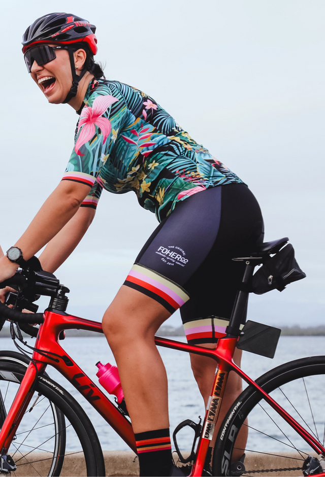 Women's Eternal Summer Black Cycling Bibshort