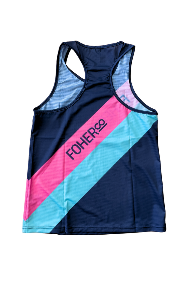 Women's In the Navy Run Singlet