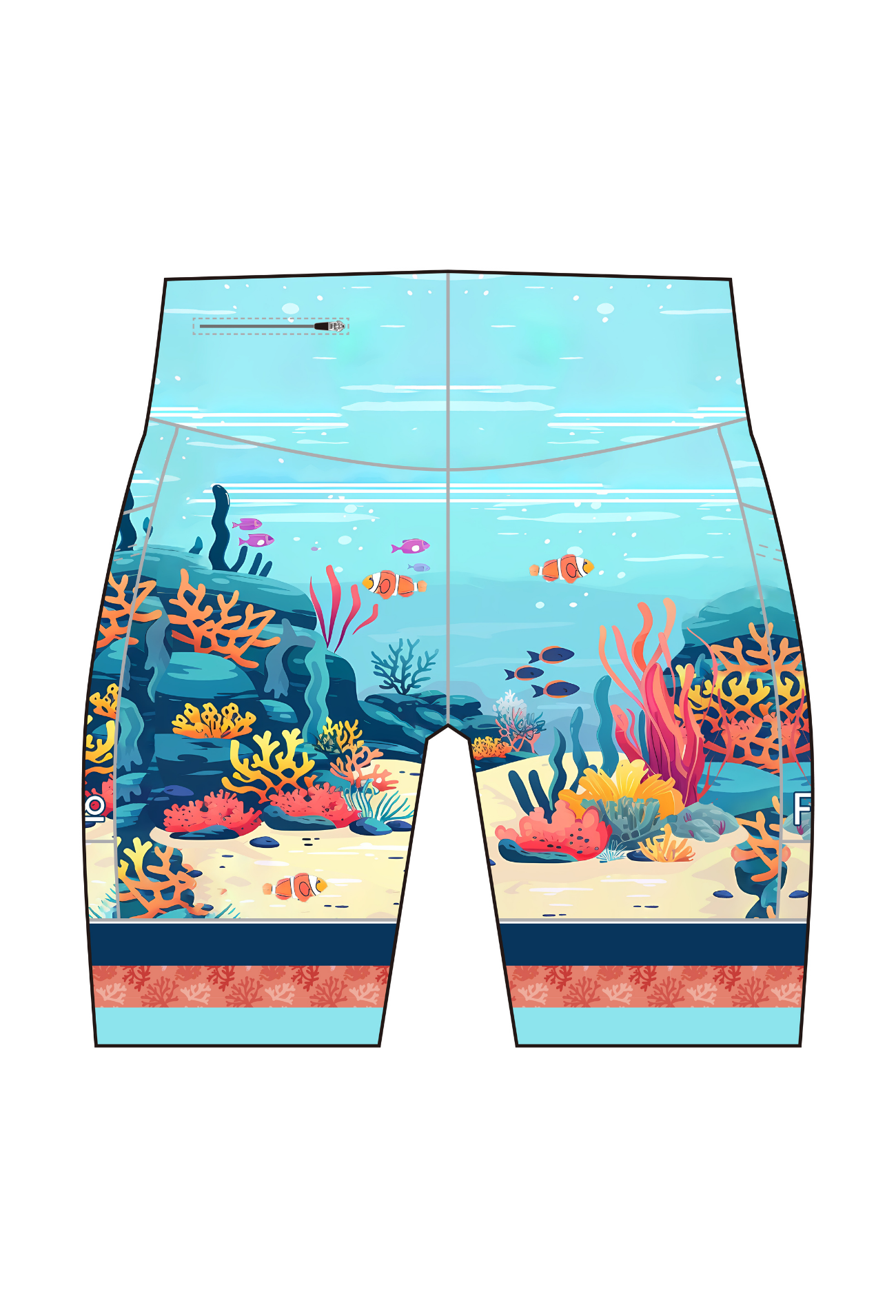 Women's Coral Reef Game Changer Run Hipster