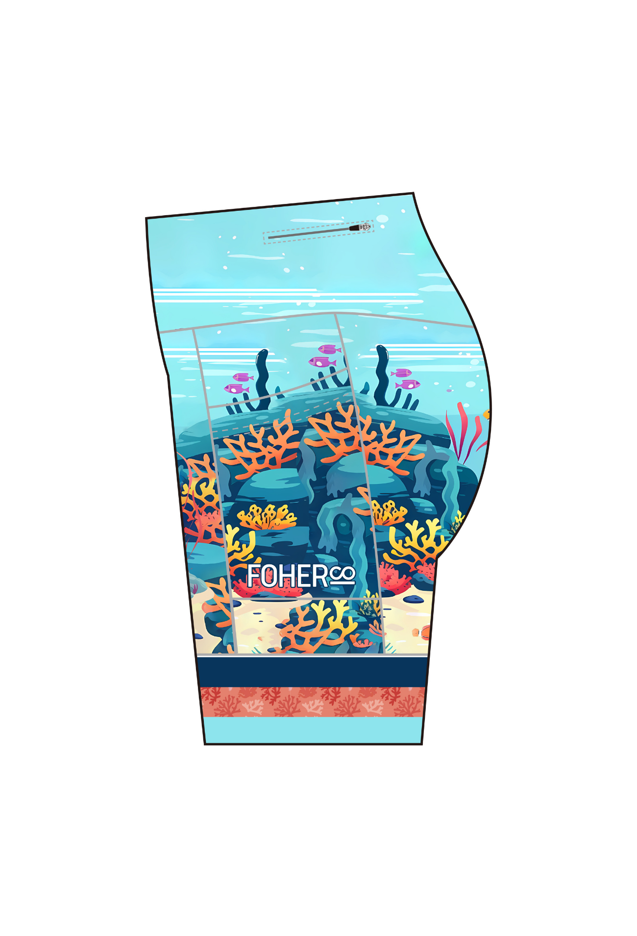 Women's Coral Reef Game Changer Run Hipster