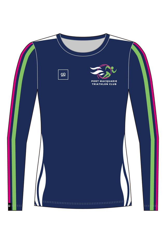 PMTC Women's 'Train Together' Club Run Shirt - Long Sleeve