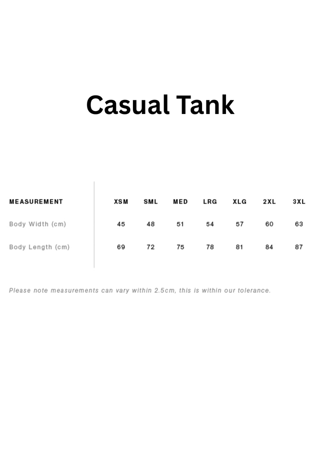 Ambassador 2026 Casual Tank - EVOLVE - Final Sale 1 x S