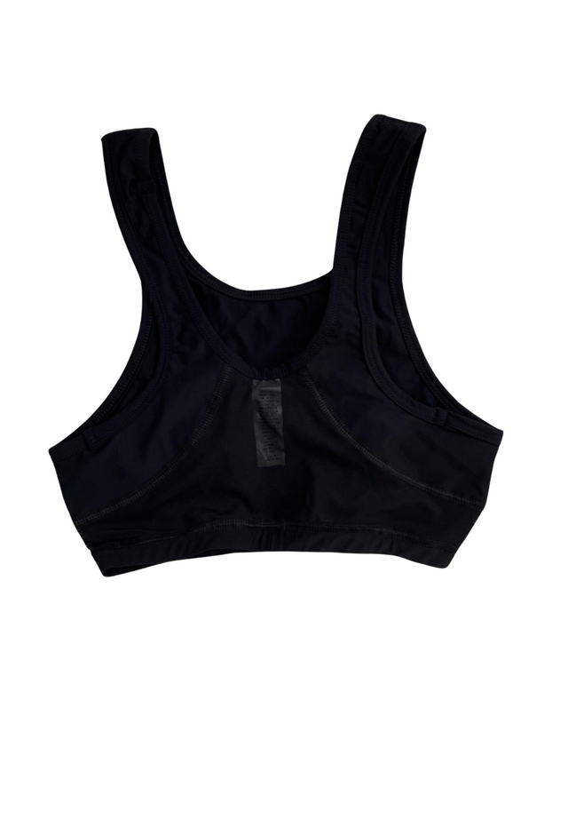 Women's/Girl's Run Crop - Black - FINAL SALE - XXS