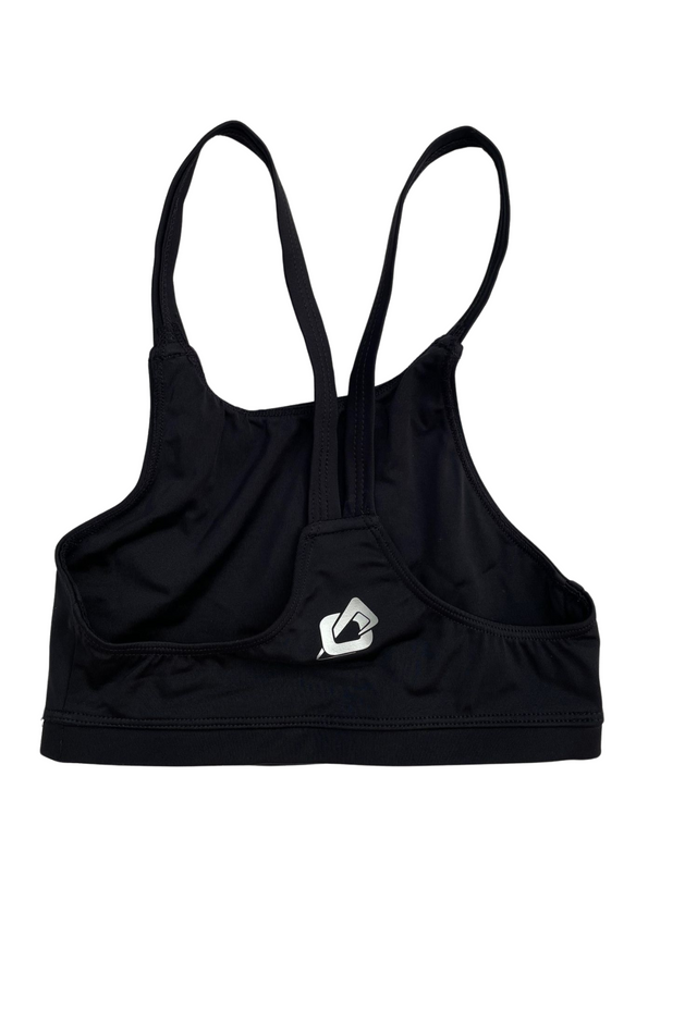Women's/Girl's Black Swim Top - FINAL SALE - XXS