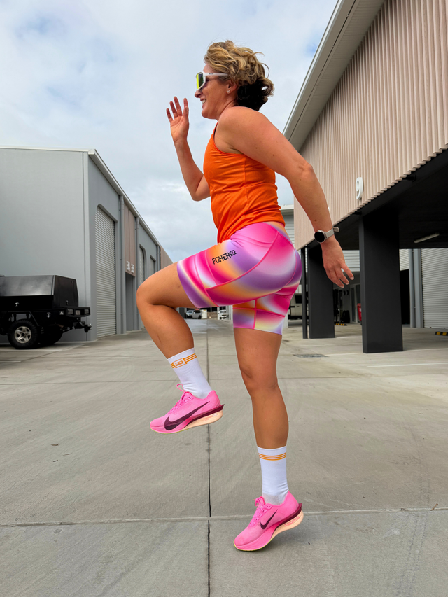 Women's MARBLE Game Changer Run Hipsters