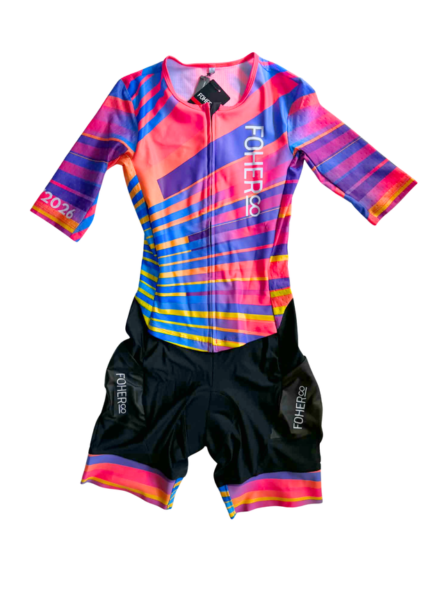 Ambassador 2026 Women's Flyfront TriSuit - Black 1 x L FINAL SALE