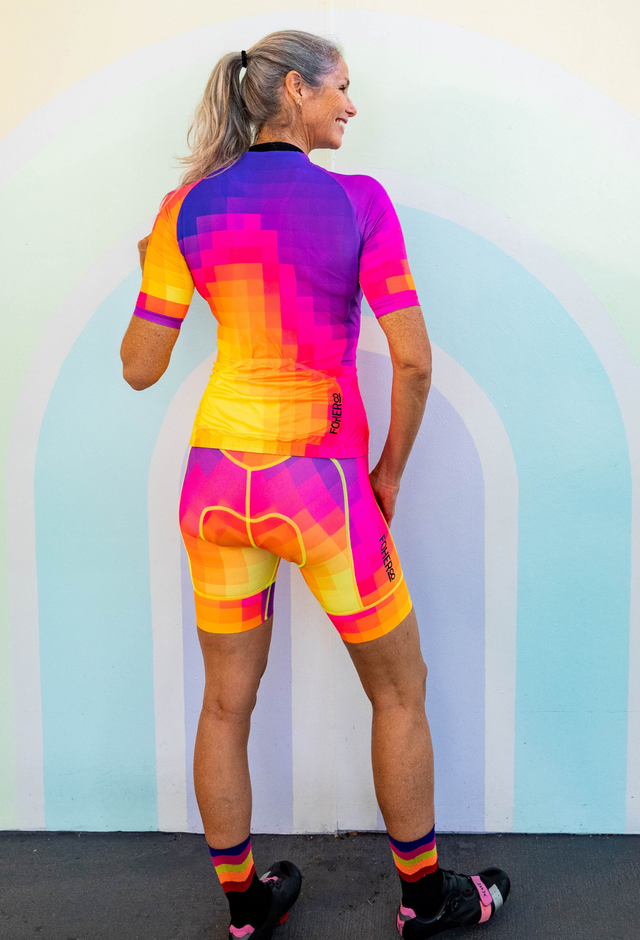 Be Bright Be Seen FLUORO Women's Cycle Jersey