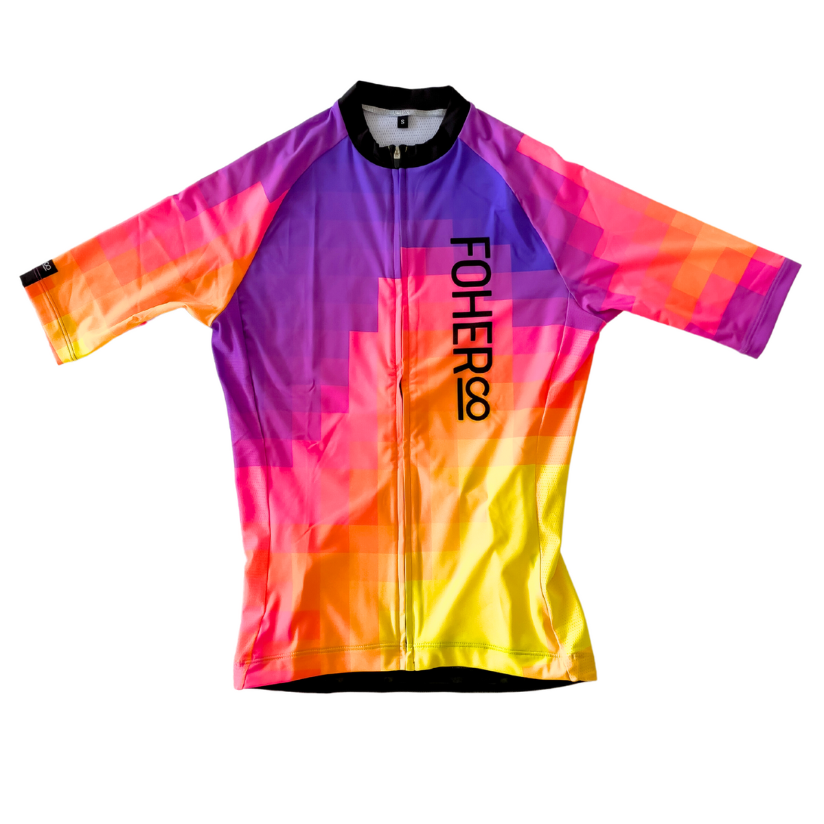 Be Bright Be Seen FLUORO Women's Cycle Jersey – FOHER Co