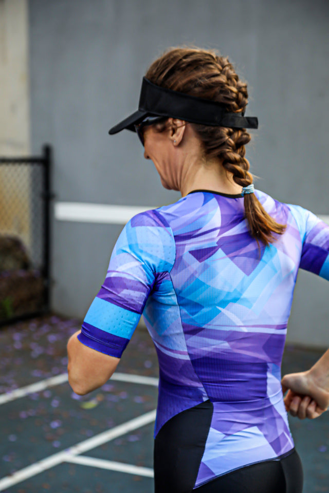 Women's PARAGON Peregian Aero Sleeved Flyfront TriSuit