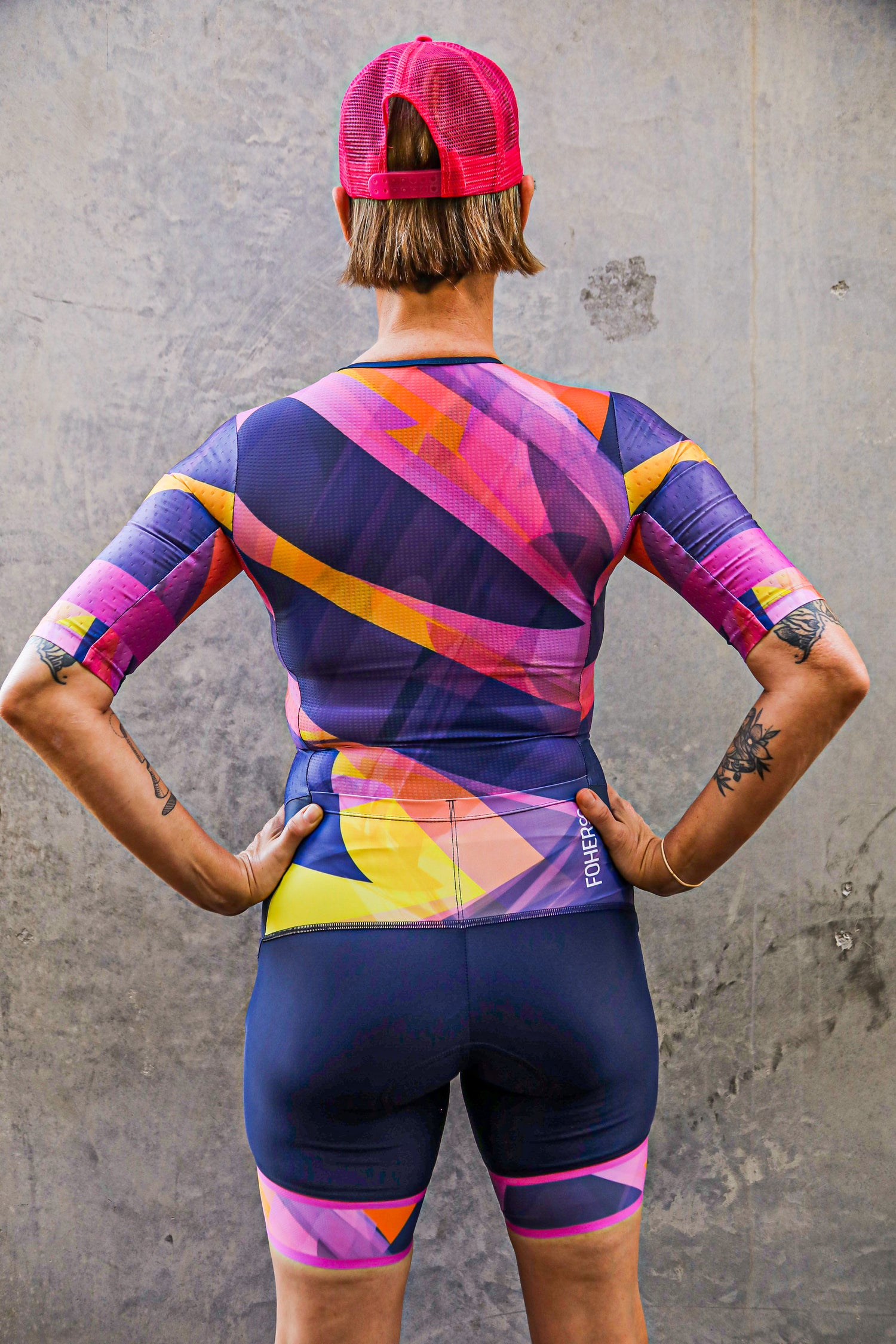Women's PARAGON Sunrise Aero Sleeved FlyFront TriSuit ARC