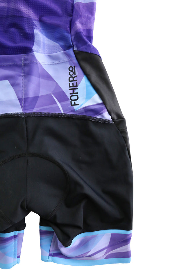 Women's PARAGON Peregian Aero Sleeved Flyfront TriSuit