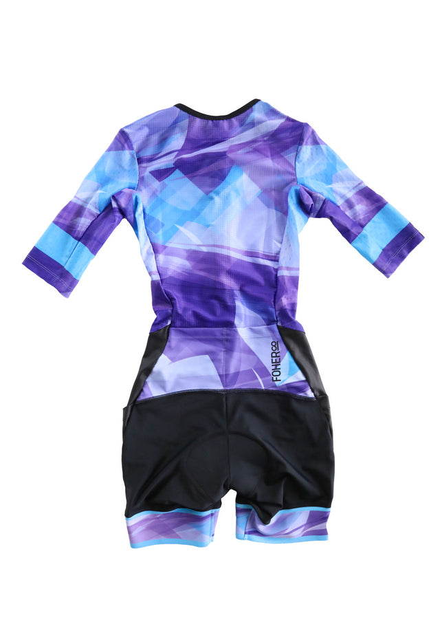 Women's PARAGON Peregian Aero Sleeved Flyfront TriSuit