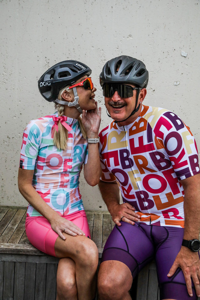Women's LETTERS Cycle Jersey