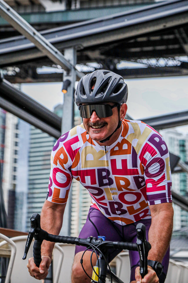 Men's LETTERS Cycle Jersey - FINAL SALE