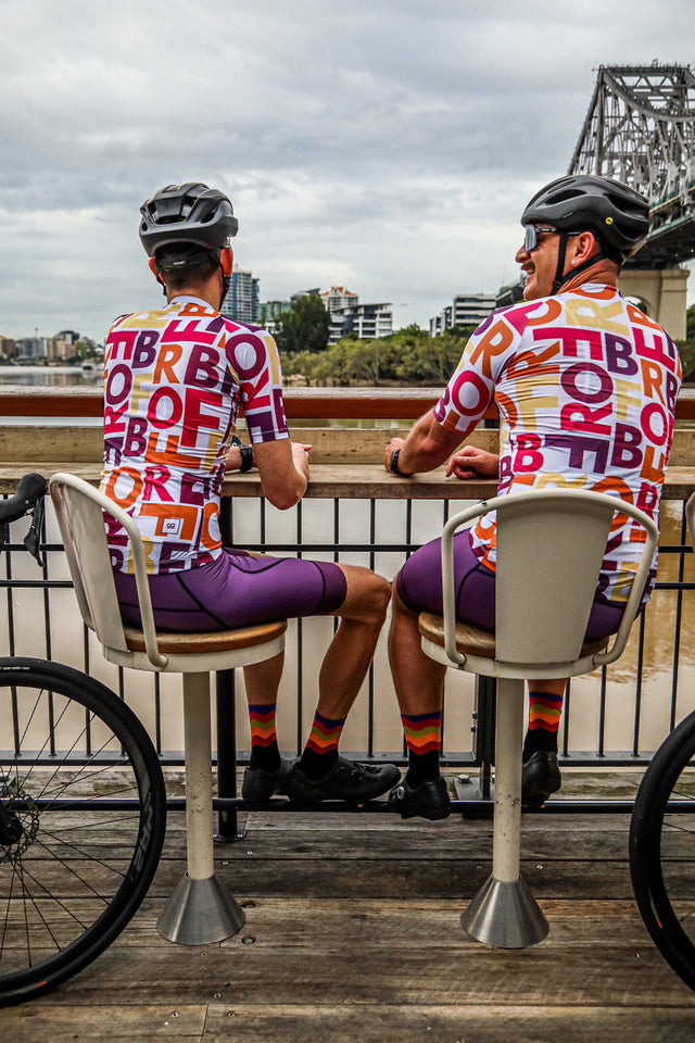 Men's LETTERS Cycle Jersey - FINAL SALE