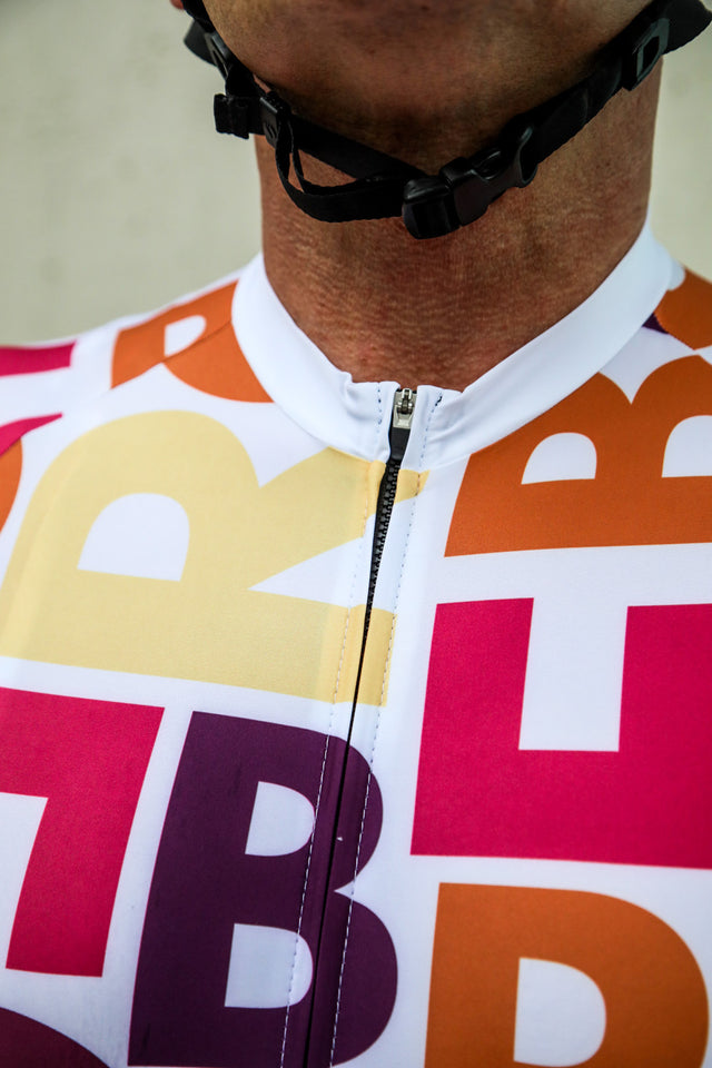 Men's LETTERS Cycle Jersey - FINAL SALE