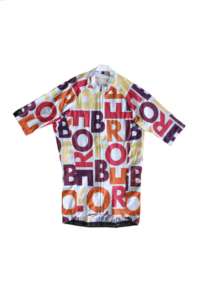 Men's LETTERS Cycle Jersey - FINAL SALE