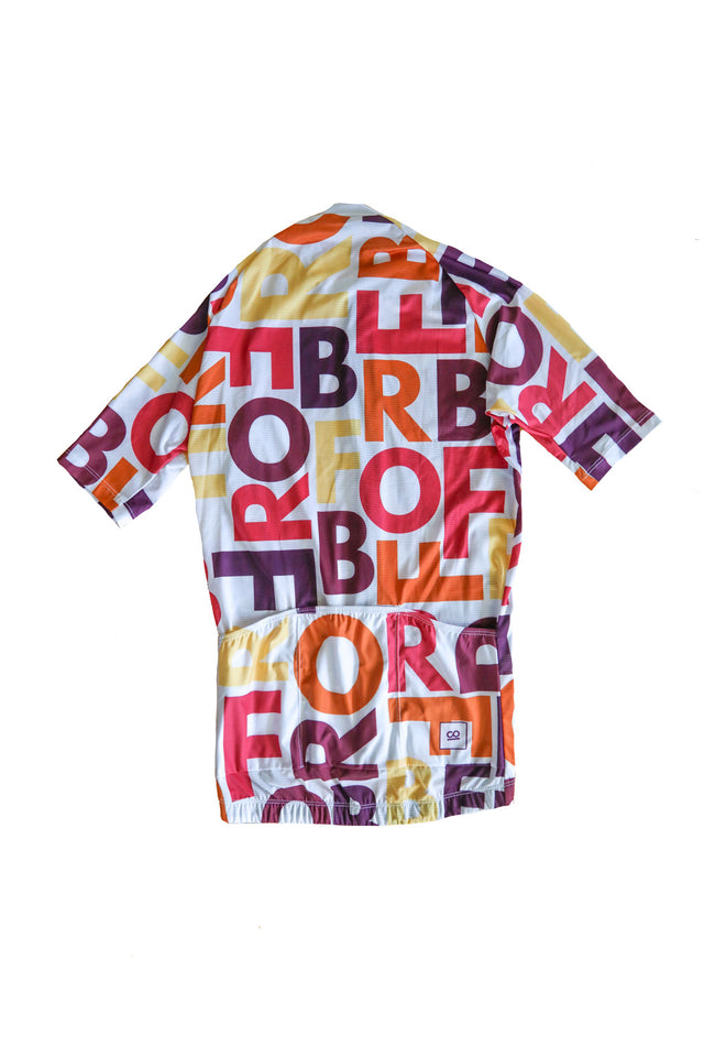 Men's LETTERS Cycle Jersey - FINAL SALE