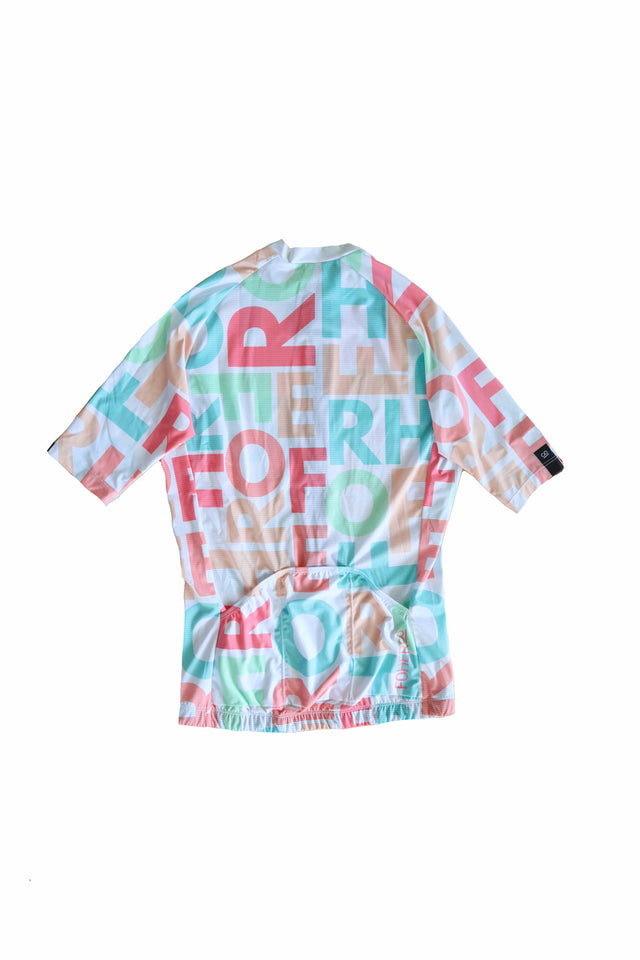 Women's LETTERS Cycle Jersey