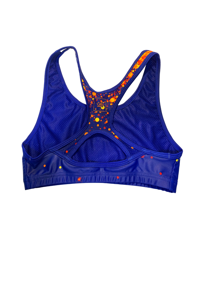 Women's Glitter&Sparkles Practice Makes Purple Support Crop