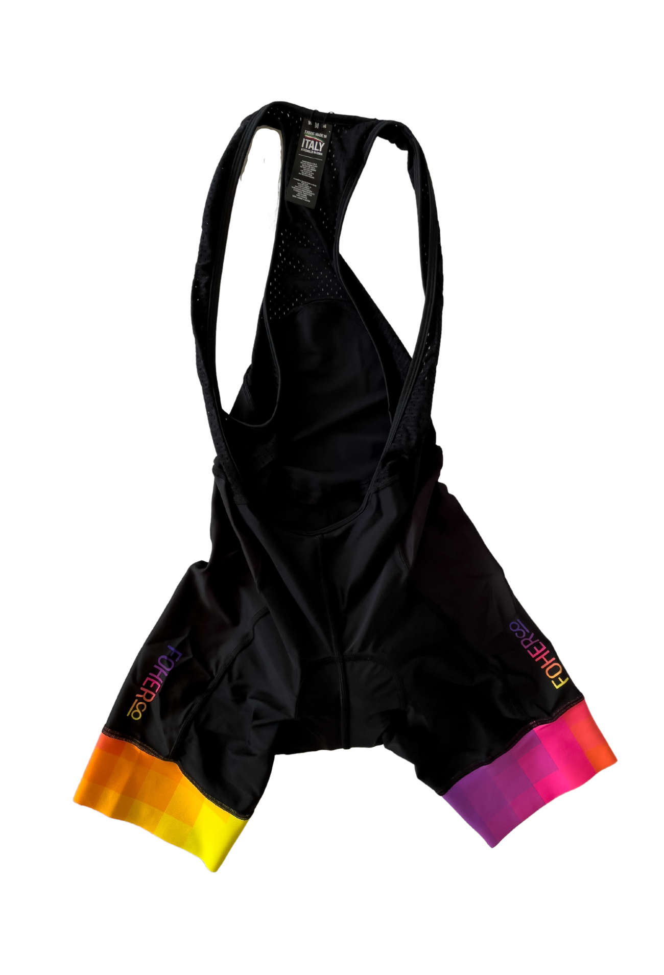 Be Bright Be Seen FLUORO Women's Cycle Bibshort - Black