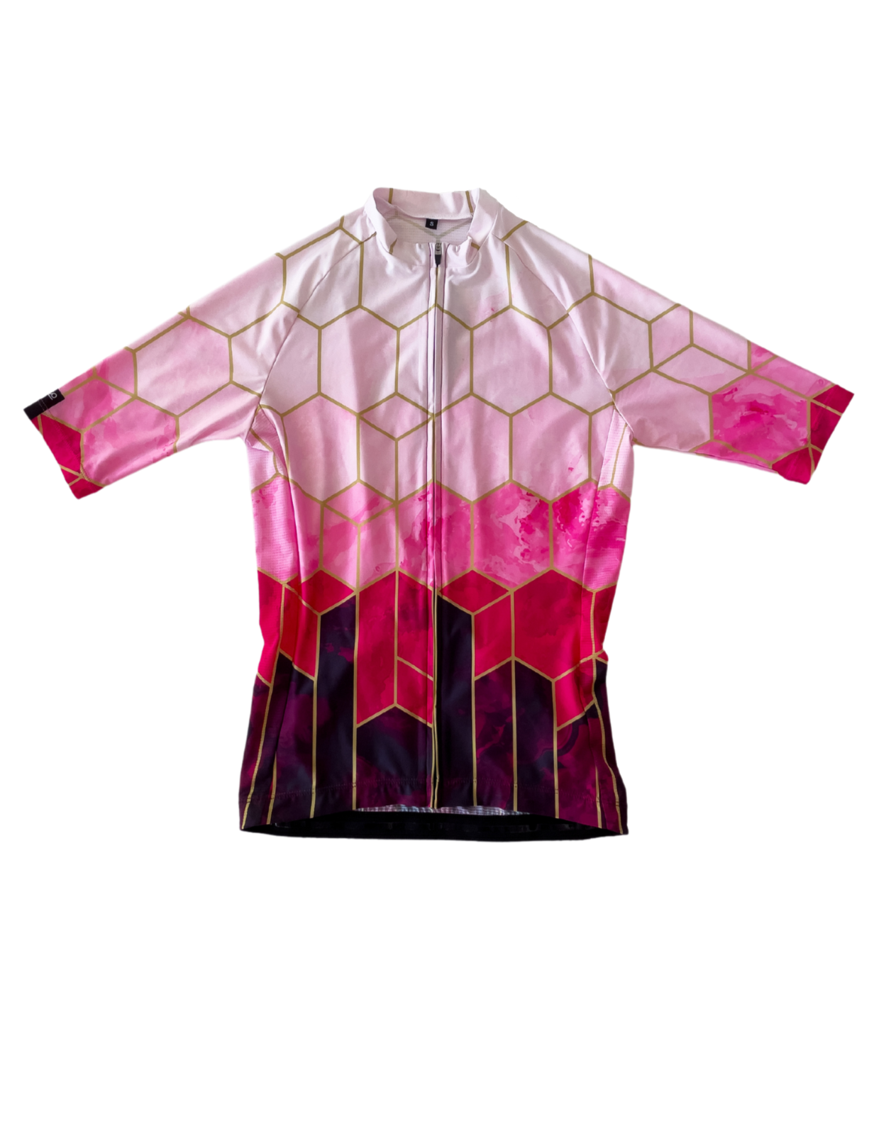 Women's PILLARS Magenta Cycle Jersey - M, L, 2XL LAST ONES