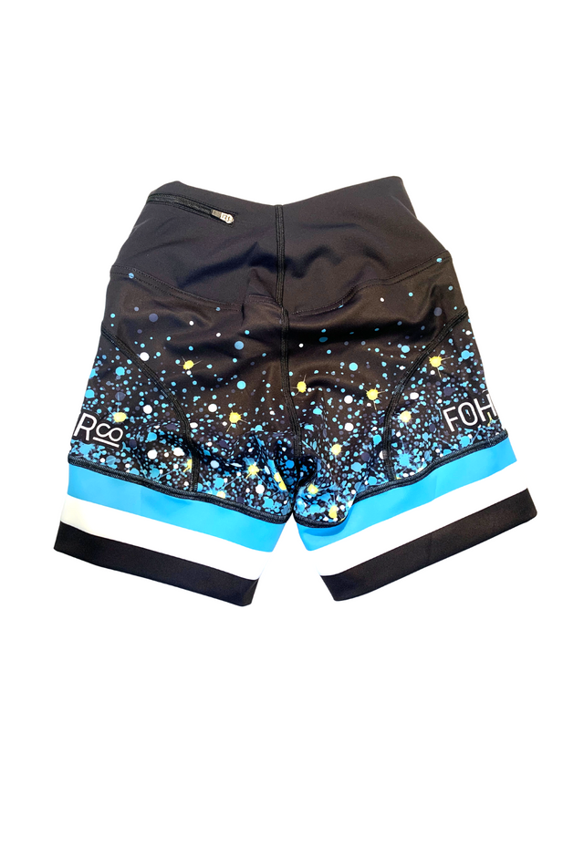 Women's Run Hipsters - Glitter&Sparkles Blue Can-Do - FINAL SALE