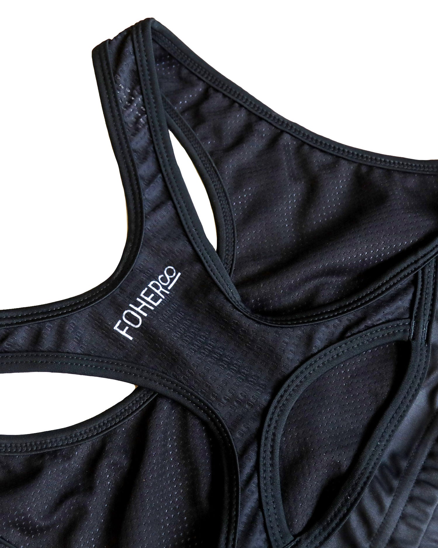 Women's STAPLE Black Support Crop