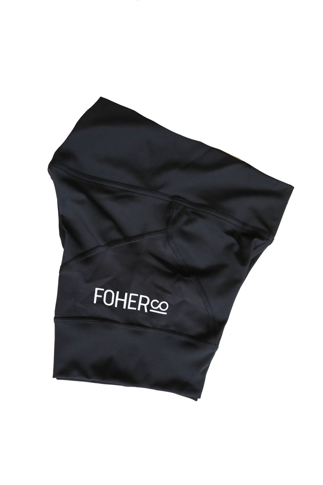 Women's STAPLE Black Run Hipster