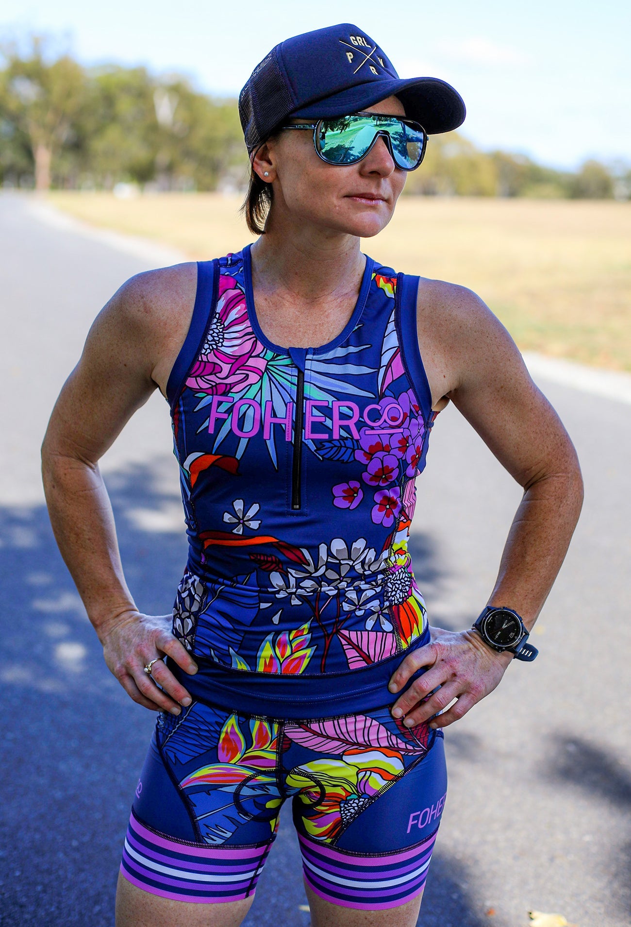 Women's Halcyon Days Zip Front Tri Top ARC