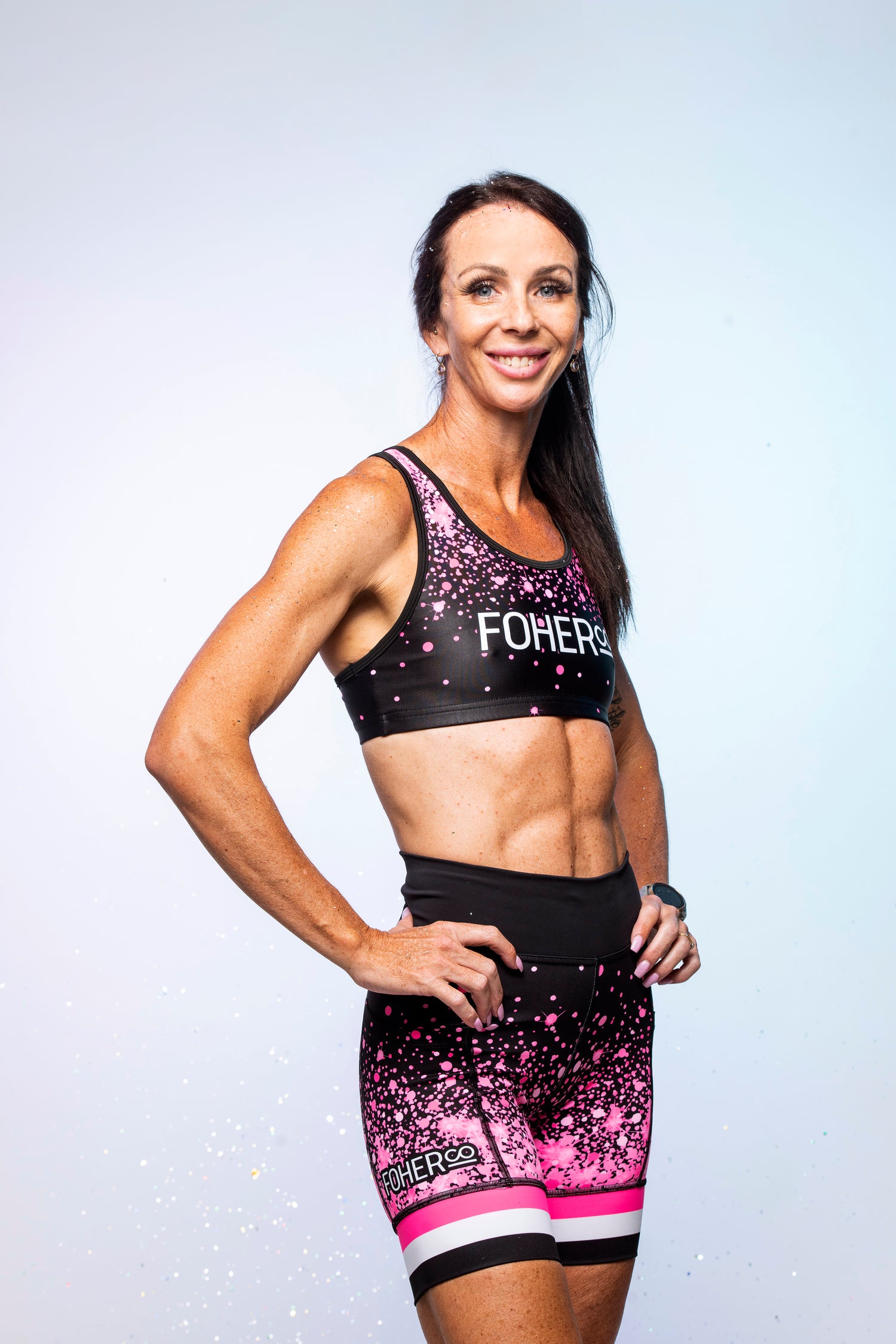 Women's The Game Changer Run Hipsters - Glitter&Sparkles Pink Power