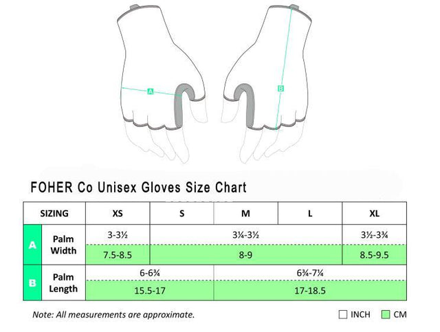 FOHER Co All Round Cycle Gloves