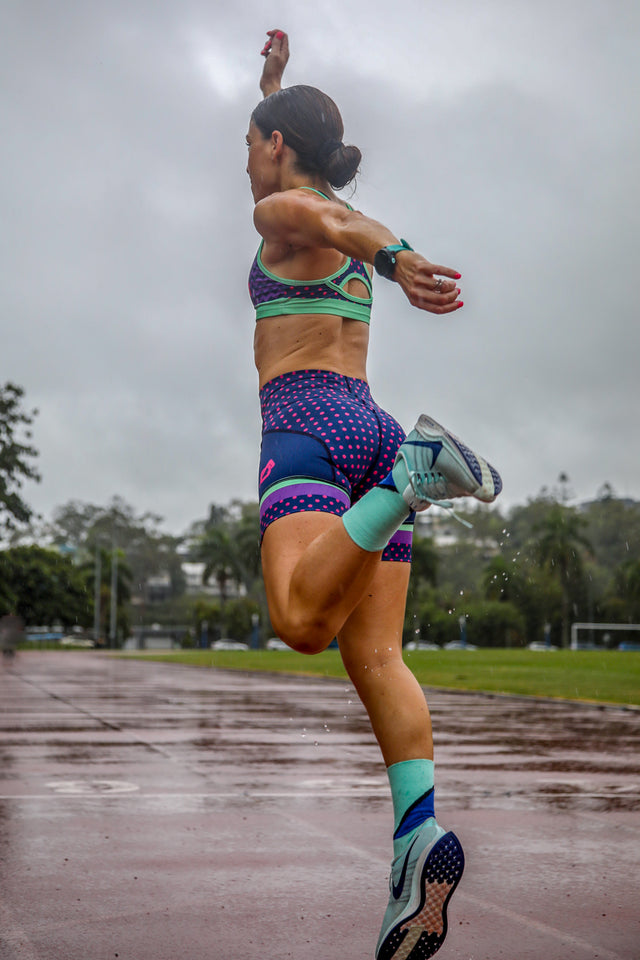 Women's Electro Rhapsody Support Crop