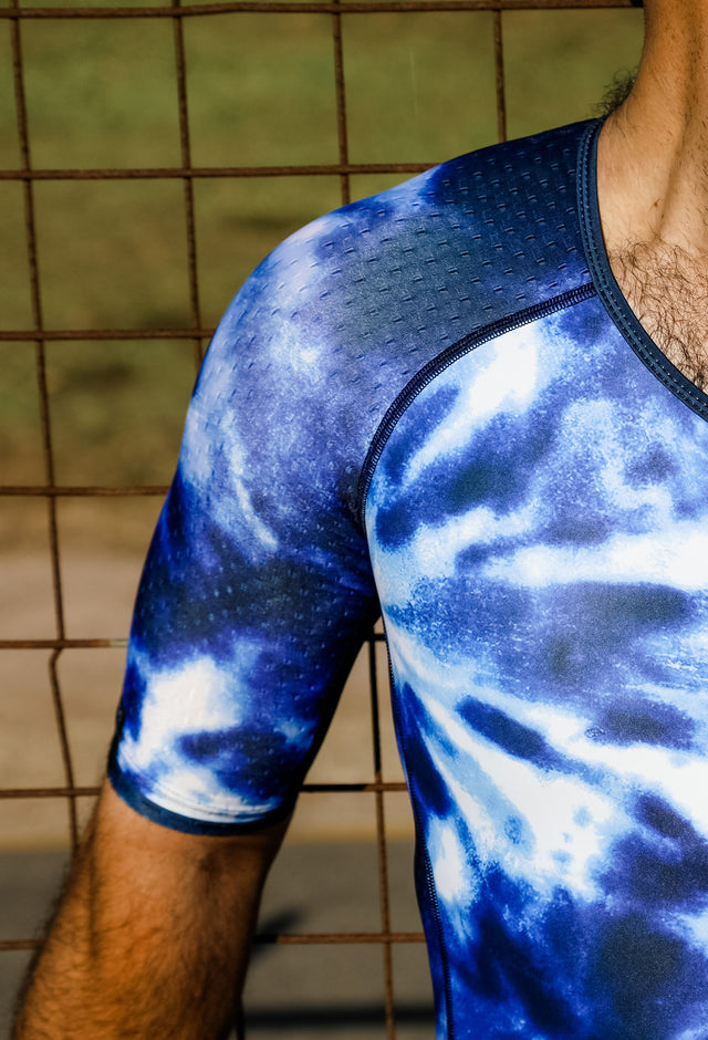 Men's Zeitgeist INDIGO Aero Sleeved Trisuit ARC