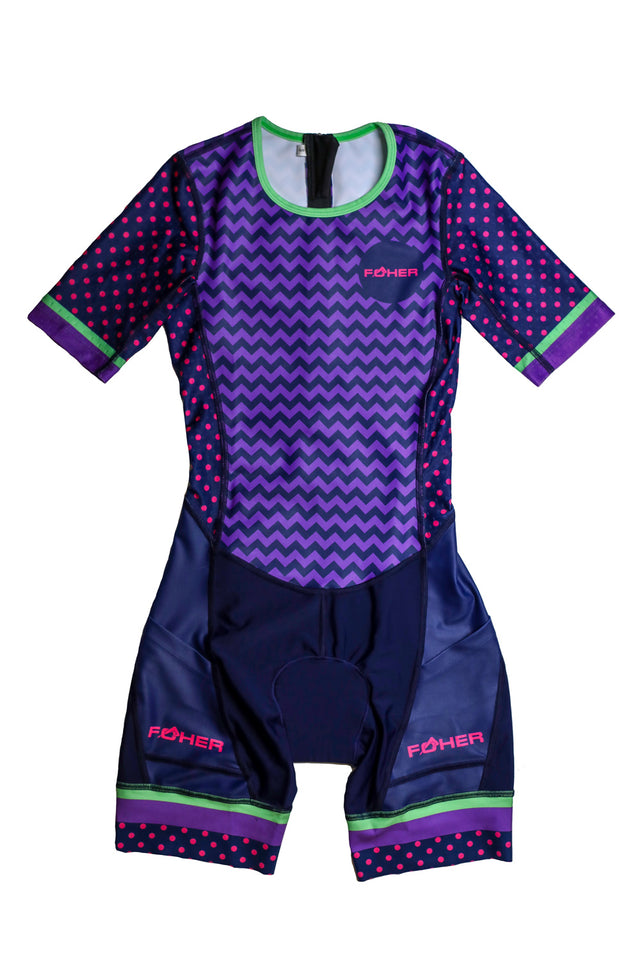 Electro Rhapsody Women's Sleeved Tri Suit ARC
