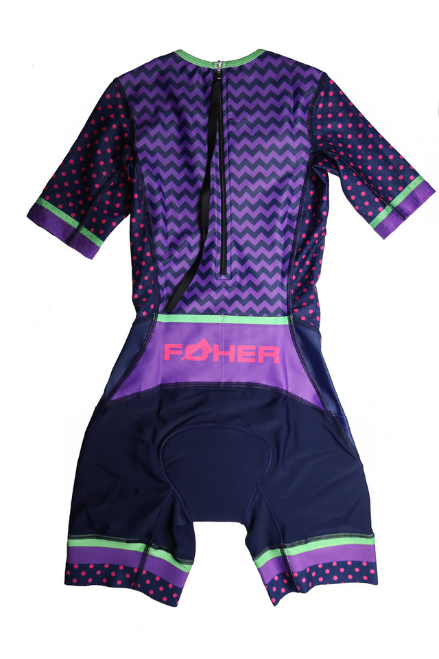 Electro Rhapsody Women's Sleeved Tri Suit ARC