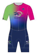PMTC 2025 Men's Premium Aero Sleeved Flyfront TriSuit