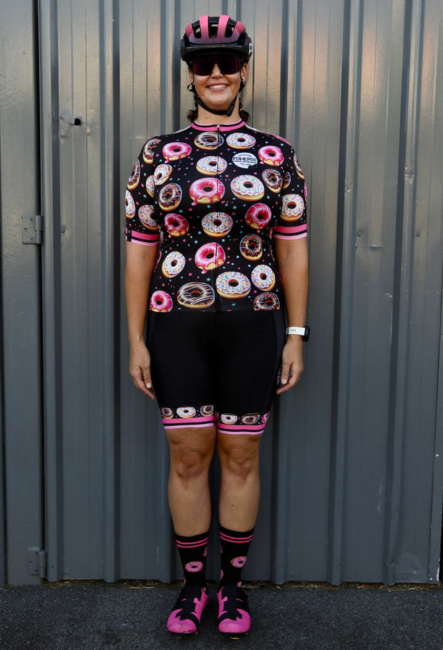 Women's Sweet As... Donut Cycle Bibshort