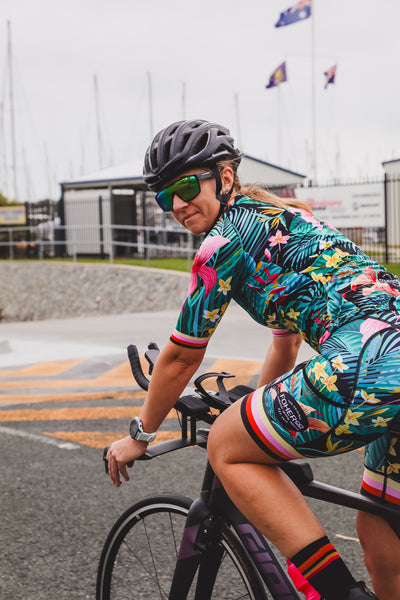 Women's Eternal Summer Full Print Cycling Bibshort