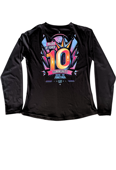 Women's Long Sleeved Run Shirt - Ltd Ed. FOHER 10 Year Anniversary LST