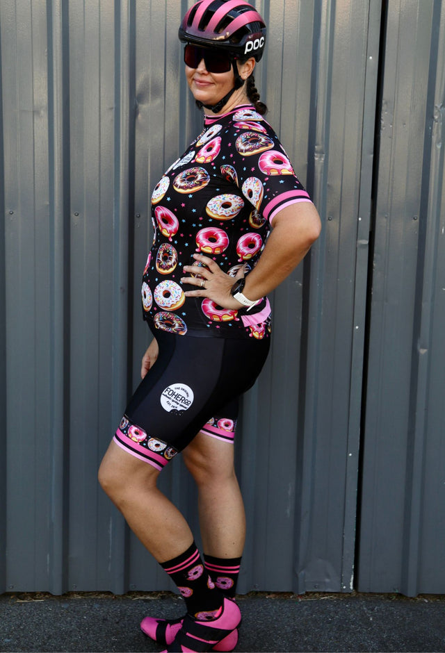 Women's Sweet As... Donut Cycle Bibshort