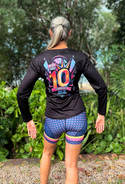 Women's Long Sleeved Run Shirt - Ltd Ed. FOHER 10 Year Anniversary LST