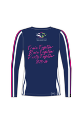 PMTC 2025 Women's 'Train Together' Club Run Shirt - Long Sleeve