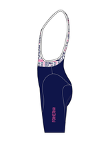 Women's QOM-Fort Cycle Bibshort - Navy