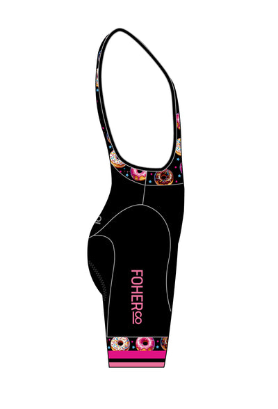 Women's Sweet As... Black Cycle Bibshort