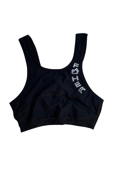 LAST ONE Women's Run Crop - XXS Black