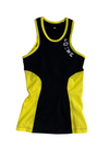 LAST ONE Women's Tri Top - XS Yellow/Black