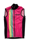 LAST ONE Women's Cycling Gilet/Wind Vest - Pink/Green