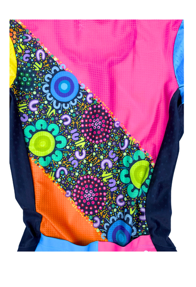 Women's Ngunnawal Aero Sleeved FlyFront TriSuit