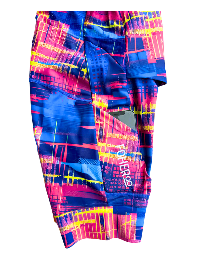 Women's MATRIX Aero Sleeved Flyfront TriSuit - Full Print